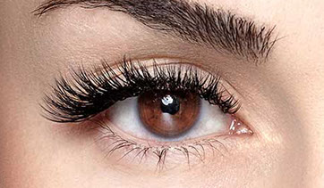 Wimpernverlängerung Volumentechnik